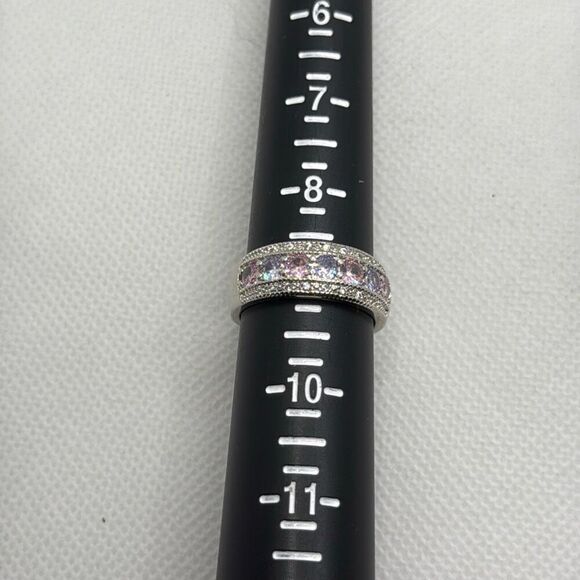 NWOT Size 9 multi stone band - Picture 4 of 4